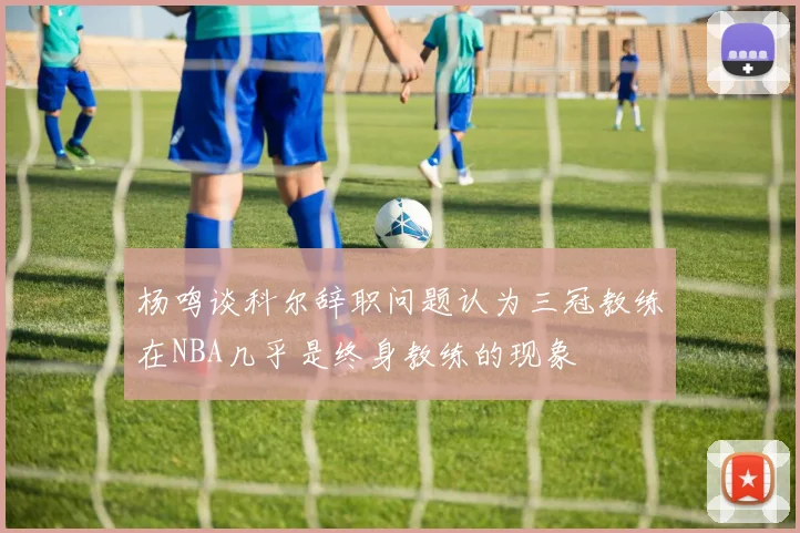 杨鸣谈科尔辞职问题认为三冠教练在NBA几乎是终身教练的现象